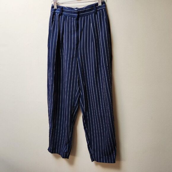 Aritzia Babaton Modesto pants/ navy pinstripe / 0 - Picture 3 of 7